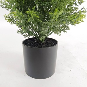 New Pine and <strong>Cypress</strong> Tree Feel Glue Simulation Green Plant Pot 40cm 60cm Christmas <strong>Cypress</strong> Tree-149 - Product Image 3