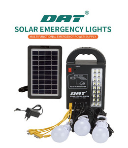 At-999 DAT <strong>Solar</strong> <strong>Power</strong> Lighting System With 3 Bulbs and Mobile Phone Charging Function <strong>Solar</strong> Lighting Kits - Product Image 2