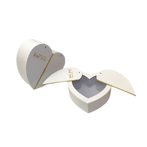 Stock (custom Accepted) Transparent PVC Window With <strong>wings</strong> Set 2 Heart <strong>Flower</strong> Gift Box Heart <strong>Flower</strong> Box Gift Packing Box <strong>Flower</strong> - Product Image 2