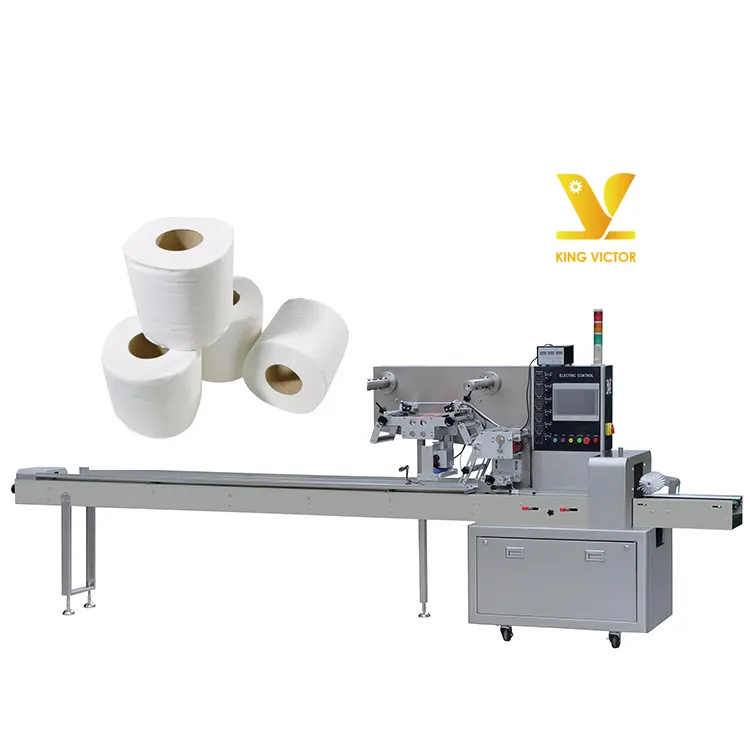Factory price single toilet roll paper packing machine
