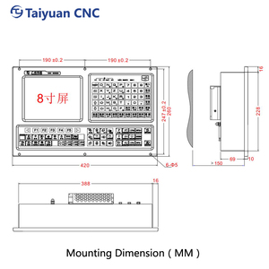 Nuovo-il prezzo del controller cnc a tre assi ATC + PLC per fresatura CNC controller CNC può raggiungere il collegamento a tre assi - Product Image 4