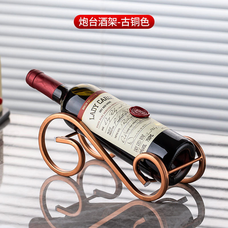Casier à vin en forme de canon - bronze