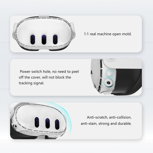 For <strong>Quest</strong> 3 Accessories Plastic Transparent Cover Front Protect Shell Clear for Meta VR - Product Image 5