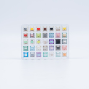 Gateron - Testador de teclado mecânico acrílico para teclado, interruptor magnético personalizado, versão tesouro, 35 peças, amostra - Product Image 4