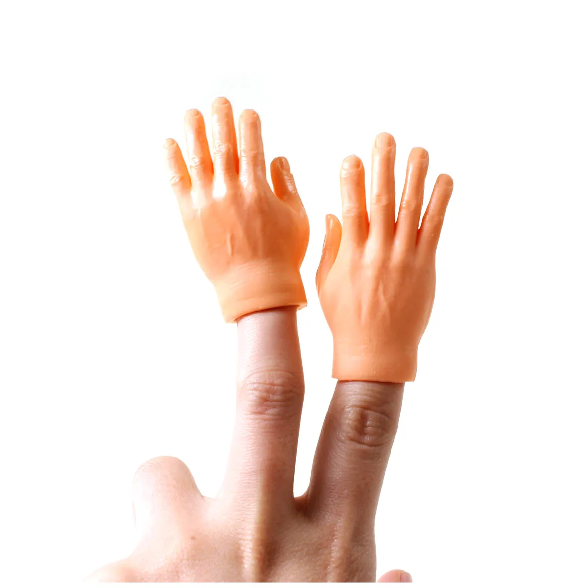 10 adet Set sol veya sağ küçük eller oyuncak parmak eller parmak kuklaları