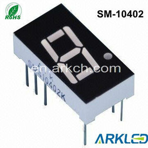 Individuelles 0,56 Zoll 1 Stellen 7 Segmente Led-Display-Modul zu verkaufen