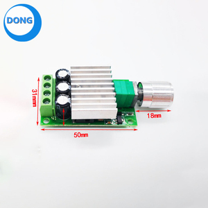 PWM DC 12V 24V 10A regolatore di velocità del motore DC regolatore di velocità ad alta potenza/controllo della temperatura/interruttore di oscuramento - Product Image 3