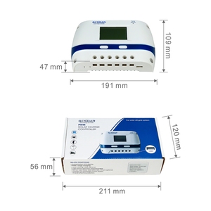 GCSOAR GCLT4860 Wholesale LCD Display Battery Voltage Auto Detection Single <strong>USB</strong> <strong>Output</strong> 48V 60A <strong>PWM</strong> Solar <strong>Charge</strong> <strong>Controller</strong> - Product Image 4