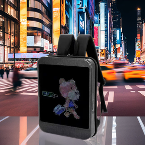 Smart RGB LED Display Rucksack mit mobiler App-Steuerung Neue programmier bare Werbemittel