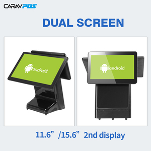 Nuovo <span class=keywords><strong>Android</strong></span> POS ottimo prezzo 15.6 pollici <span class=keywords><strong>Windows</strong></span> POS sistema terminale doppio schermo per ristoranti - Product Image 4