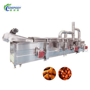 Shepody công nghiệp Donut CHURROS Gari xoắn ốc khoai tây ngón tay chip băng tải nồi chiên sâu máy - Product Image 2
