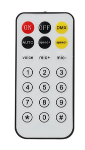 KM-EF11075 LED激光 + Gobo + 频闪 + 魔球4在1效果灯带遥控器的音乐圣诞派对 - Product Image 6