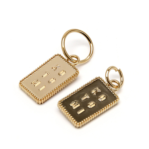 Etiqueta Metálica Personalizável e Ecológica em Liga de Zinco à Prova d'Água para Roupas e Moda Praia, Etiquetas de Logo e Embalagem - Product Image 5