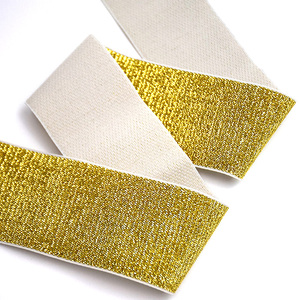 Correas elásticas brillantes de fábrica Elástico personalizado multifuncional para decoración de costura de correa - Product Image 3