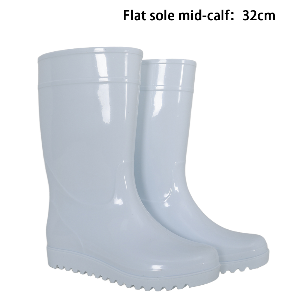 Flat bottomed - white center tube
