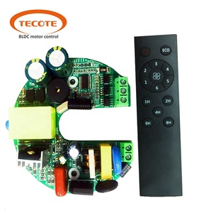 Контроллер TECOTE PCBA детали для потолочного вентилятора BLDC мотор RF пульт дистанционного управления - Product Image 4