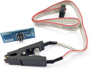 Для SOIC8 SOP8 флэш-чип IC тестовый зажим SPI кабель программист TL866AC широкоугольный SOP16 шаг 1,27 мм программный зажим Ic тестовый разъем