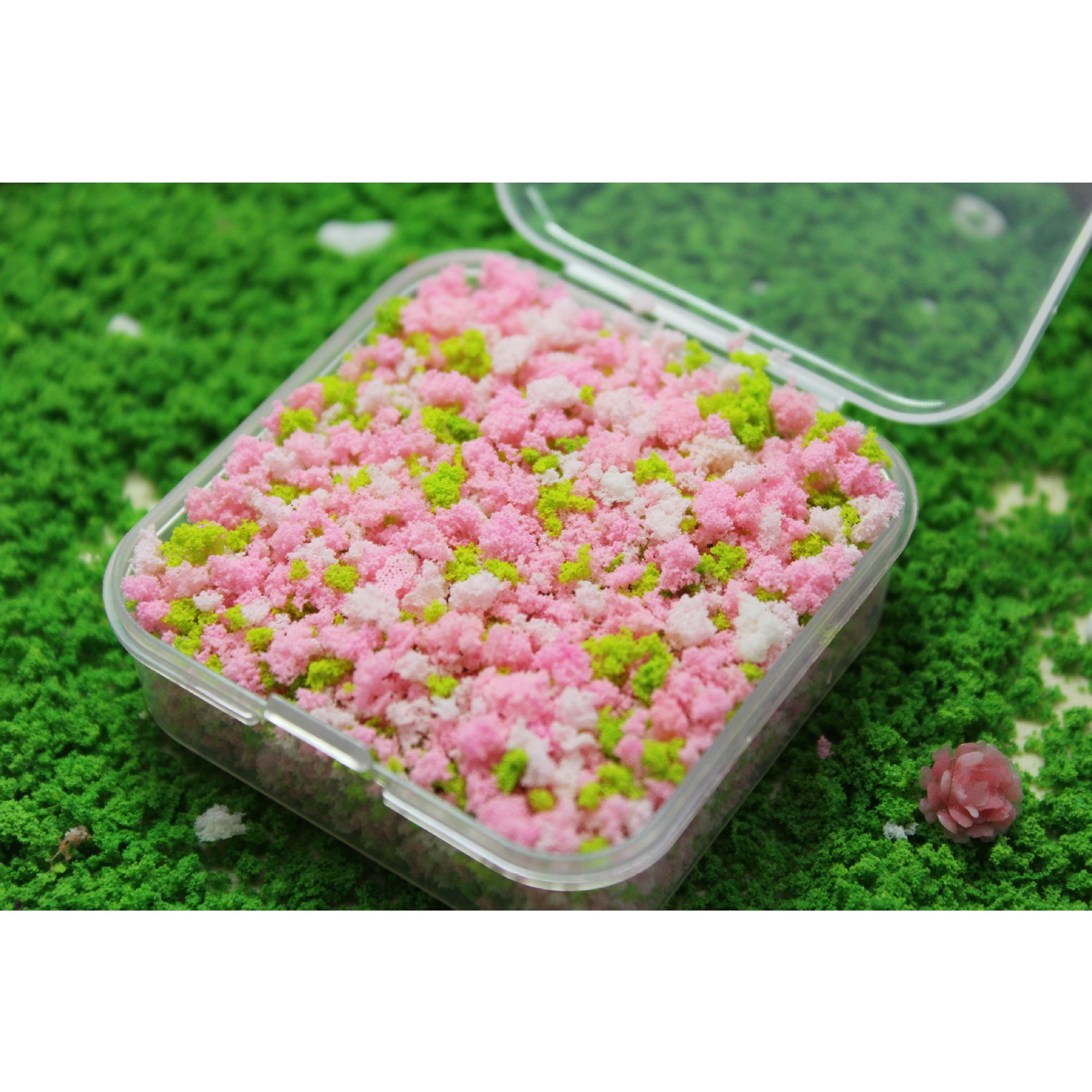 colorful Peach blossom powder