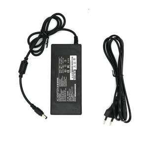 DC 12V 5A fuente de alimentación AC 100-240V adaptador de entrada transformador convertidor con conector de salida de CC de 5,5x2,5mm para tira de LED 5050 3528 - Product Image 1