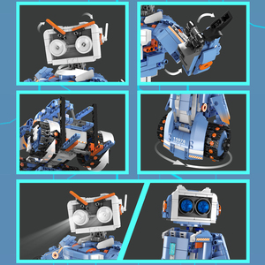 Kalıp kral 15078 teknik Robot RC APP Motorzed beş Robot Carl Model oyuncaklar çocuklar noel hediyeleri yapı taşı setleri - Product Image 6