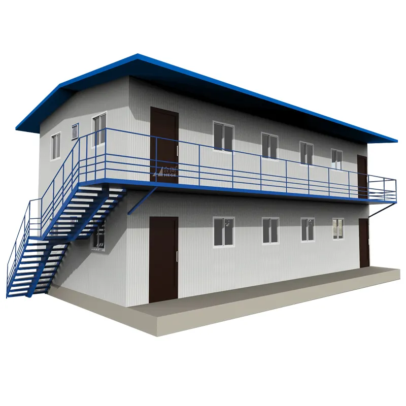 鉄骨構造モバイルハウスのプレハブ軽量鉄骨建物の迅速な設置