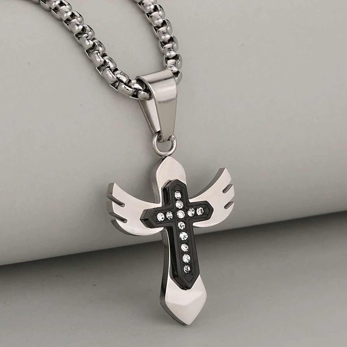 Silver Tone & Black Tone(Pendant Only)