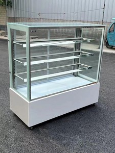 冷蔵庫冷蔵庫用無料サンプルブラック/ホワイトケーキディスプレイガラス静的/空冷冷蔵庫/冷凍庫用 - Product Image 6