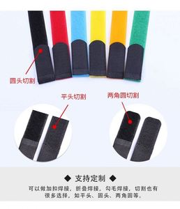 Adjustable Fastener Reusable Colorful Buckle <strong>Hook</strong> <strong>and</strong> <strong>Loop</strong> Strap - Product Image 3