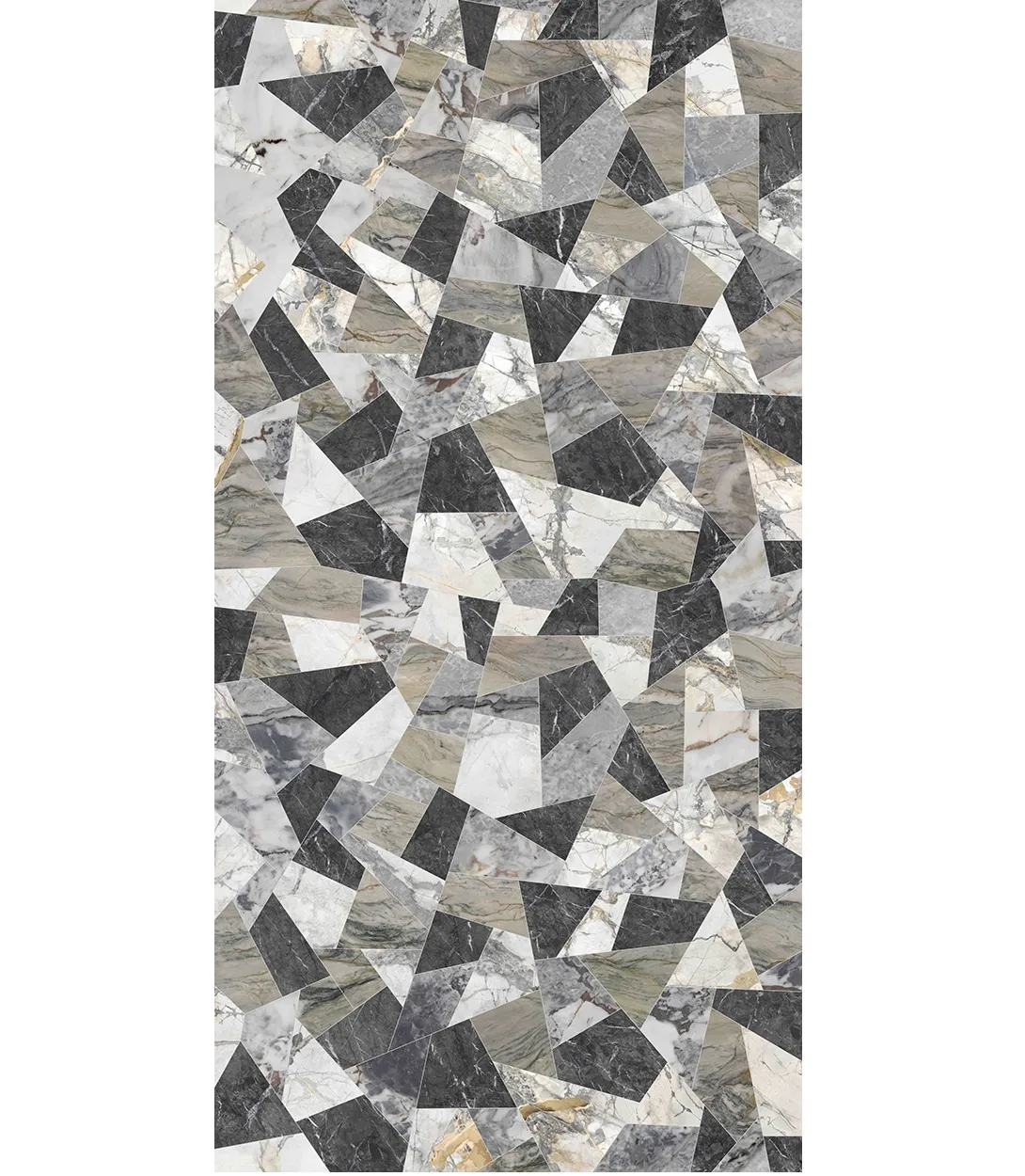 인공 소결 돌 대리석 광택 조리대 현대 타일 광택 대리석 모양 석판 소결 돌