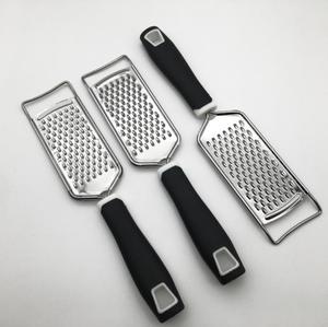 手持ち型ステンレス鋼チーズおろし金ハンドルモダンマニュアル野菜カッターフルーツチョコレート食品準備用レモンゼスター - Product Image 4