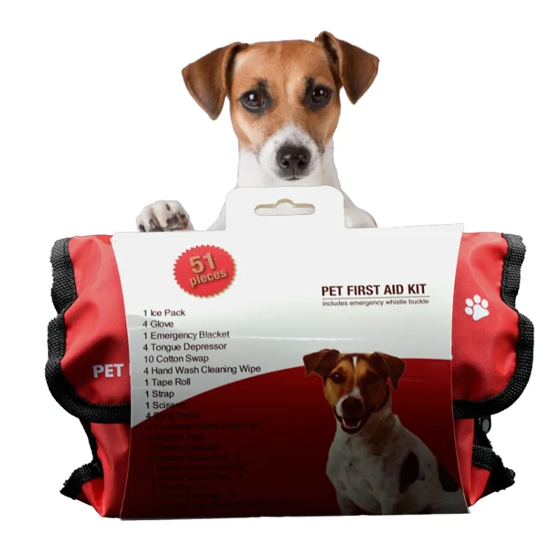 JNCMED Medical multiuso impermeabile all'aperto emergenza 1st Aid prodotti per animali domestici Kit medico per cani da caccia di pronto soccorso