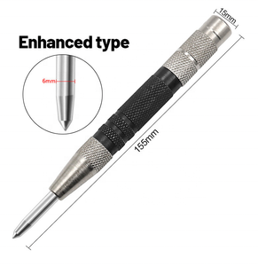 5&quot; <strong>Scriber</strong> Window Puncher Metal Hole PuncherAutomatic Center Punch <strong>Set</strong> Marking Starting Holes Drilling Position - Product Image 1