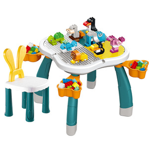 3-6 yaşındaki bebekler için çok fonksiyonlu montaj bulmaca oyuncak yapı taşı tablosu - Product Image 1
