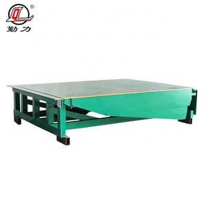 High performance niveladora doca borda de nivelador de cais de carga fixa com 8t 10t 12t capacidade