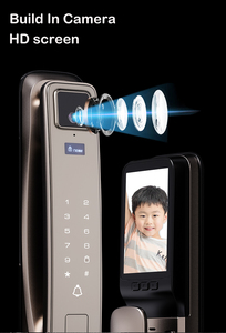 TOPTEQ MX01Nuova Serratura Intelligente a Vena da Dito Ad Alta Sensibilità Xhome App Video Intercom Smart Con Fotocamera - Product Image 6
