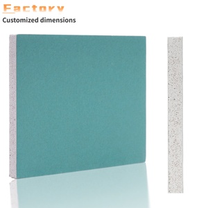 Bán buôn 95mm/12mm trần thạch cao chống ẩm tấm thạch cao vách thạch cao - Product Image 1