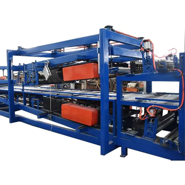 Automatizado de produção de linha de produção do painel de sanduíche do plutônio painel de sanduíche machineline