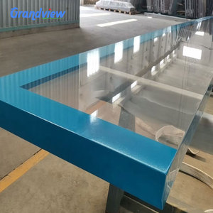 מסגרת גדולה מתנפחת פיברגלס אינטקס פלסטיק חיצוני קרקע שקופה בריכת שחייה אקרילית - Product Image 5