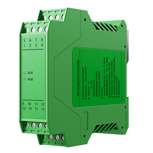 Transmisor de temperatura tipo K de 1 en 1 salida Convertidor de señal de temperatura de 0-1300 grados 4-20mA 0-10V Salida TC Sensor de temperatura - Product Image 5