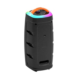 2024 nuevo multifuncional grande doble 6,5 pulgadas al aire libre baile cuadrado colorido 30W sistema de sonido de alto volumen DJ altavoz Bluetooth - Product Image 3