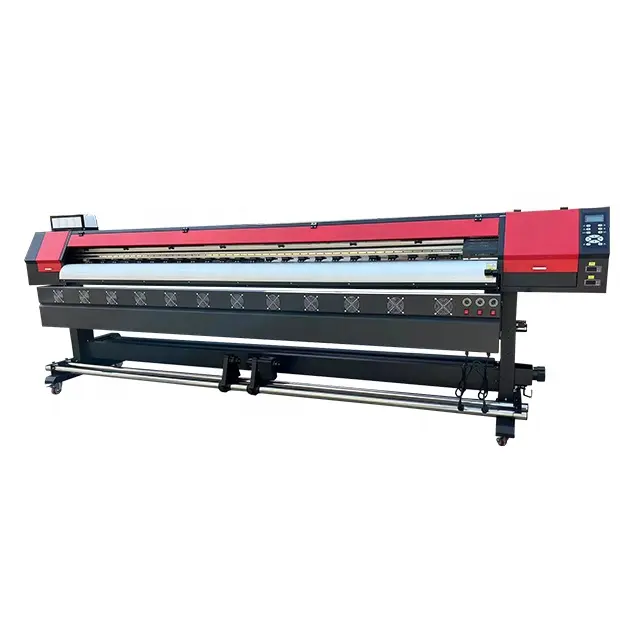Large Format Digital Inkjet Printer 3.2m Eco Solvent Printer Machine