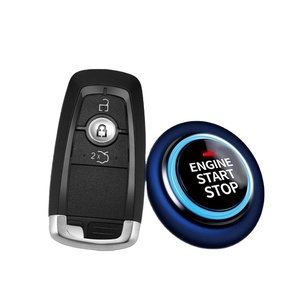 EG-689/020 Keyless Entry System <strong>Push</strong> <strong>Button</strong> <strong>Start</strong> Stop Remote Starter Smart Pke Car Alarm Factory - Product Image 1