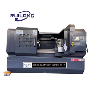 Hochpräzise horizontale Mini-CNC-Drehmaschine Ck6150 mit Fanuc-Steuerungs system Niedriger Preis Hoch leistungs bearbeitung zum Verkauf - Product Image 1