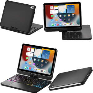 Funda para teclado iPad para iPad Mini 6 2021 8,3 pulgadas teclado giratorio de 360 grados retroiluminado para Mini 6 6th Gen Generation - Product Image 6