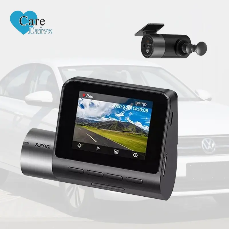 Caredrive 4 kênh xe máy quay phim Wifi GPS tự động thiết bị điện tử 3 ống kính 360 góc rộng 1080p HD Xe DVR Máy ảnh hộp Dash Cam