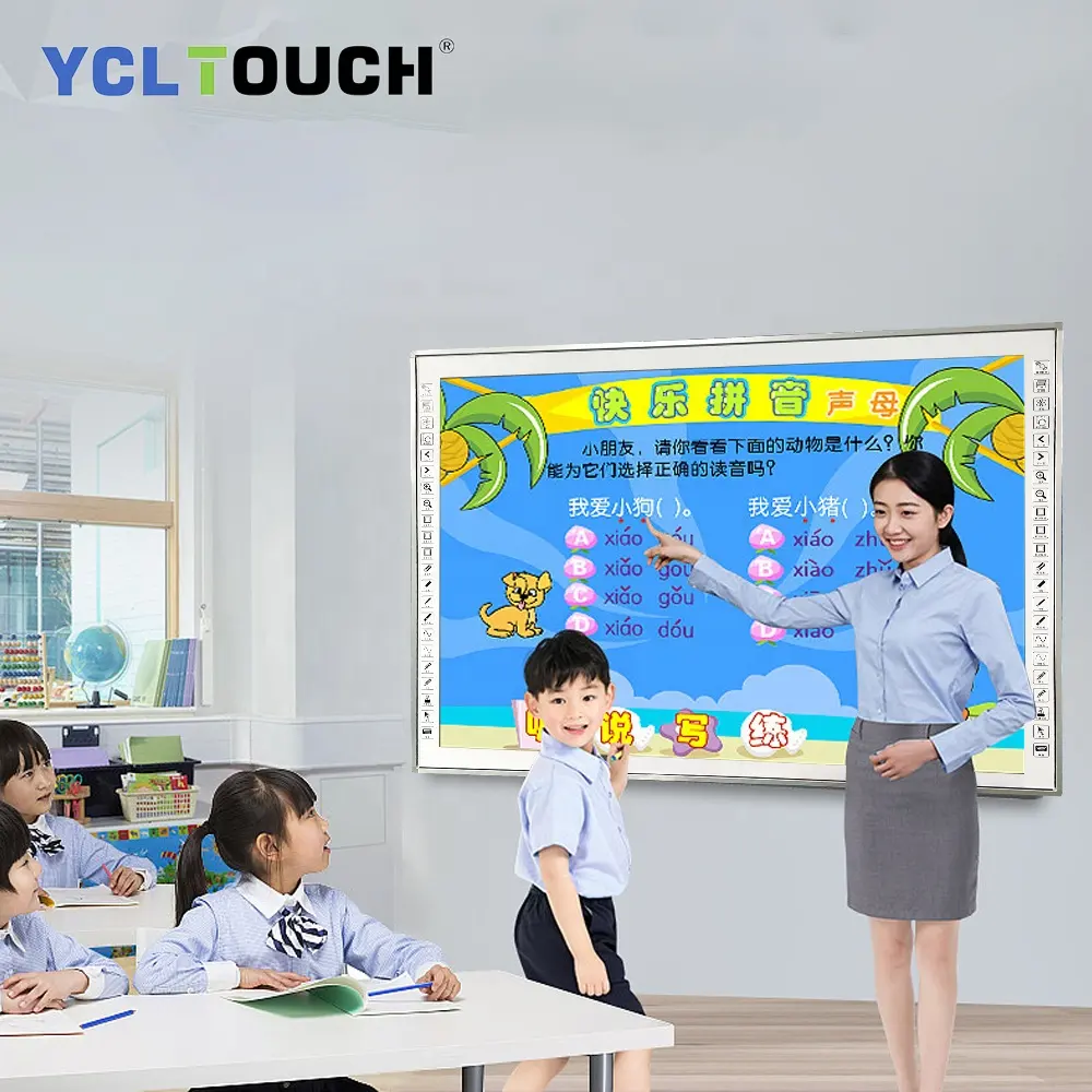 82 Inch Infrarood Touch Interactieve Elektronische Whiteboard Fabriek Direct Verkoop Onderwijs/Conferentie/Entertainment/Business