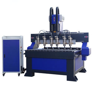 UBO 1325 Multi cabeza 6 husillos Cnc Router madera tallado 4 ejes 6 cabezas madera Router 3D madera Craving Machine - Product Image 1
