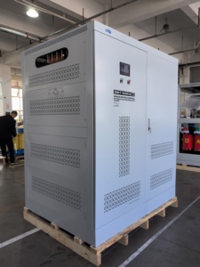 Alta precisione SBW 500kva 3 regolatore di tensione automatico trifase grande capacità di compensazione ingresso 332V-498V uscita 415V - Product Image 5