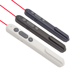 Puntatori laser telecomandati USB RF Wireless 2.4G con penna presentatore laser rosso per puntatore PPT laser prestentatore - Product Image 2