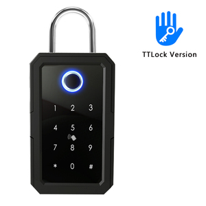 Waterproof IP65 Keypad K3F Keyless <strong>Entry</strong> Fingerprint Password Card TTLock Tuya App Smart <strong>Key</strong> Box Code <strong>Lock</strong>